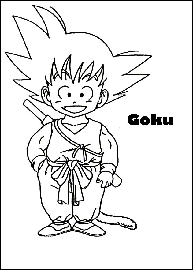 Coloriages dragon ball z 4