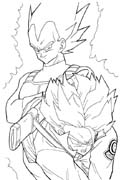 Coloriages dragon ball z 13