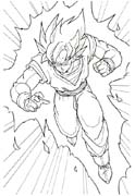 Coloriages dragon ball z 23