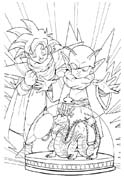 Coloriages dragon ball z 46