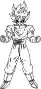 Coloriages dragon ball z 47