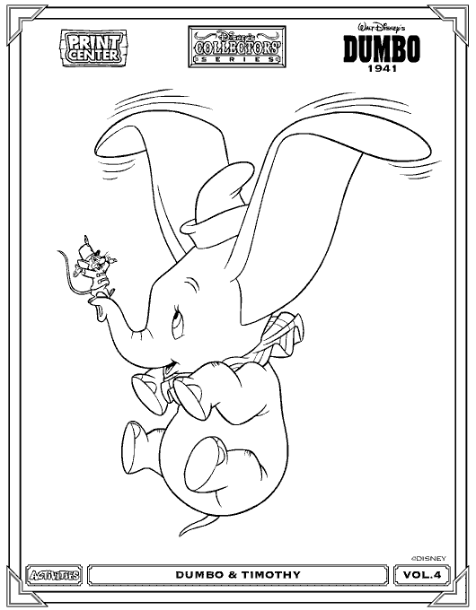 Coloriages dumbo 8