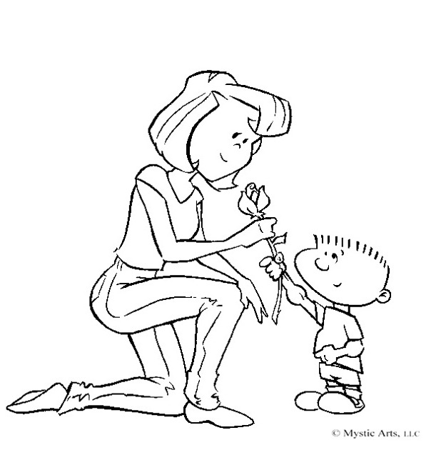 Coloriages fete des meres 239