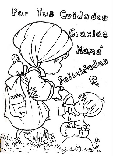 Coloriages fete des meres 273