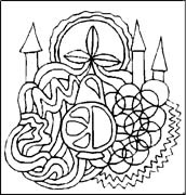 Coloriages figures abstraites 7