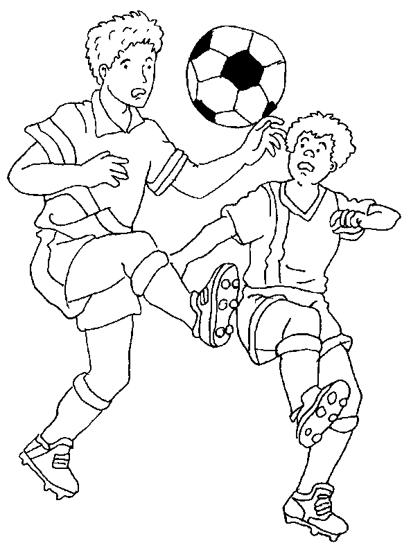 Coloriages football 20