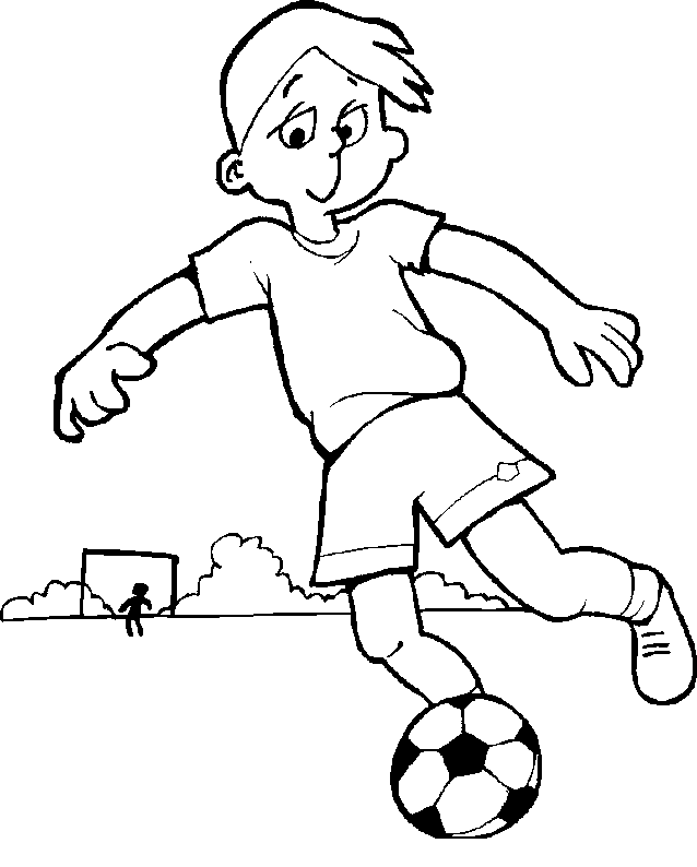 Coloriages football 6