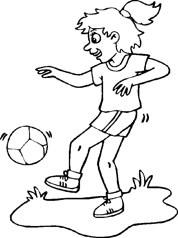 Coloriages football 8