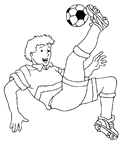 Coloriages football 4