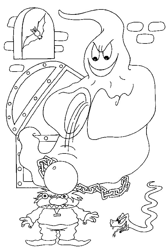 Coloriages halloween 5