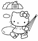 Coloriages hello kitty 3