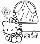 Coloriages hello kitty 4