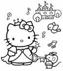 Coloriages hello kitty 5