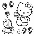 Coloriages hello kitty 6