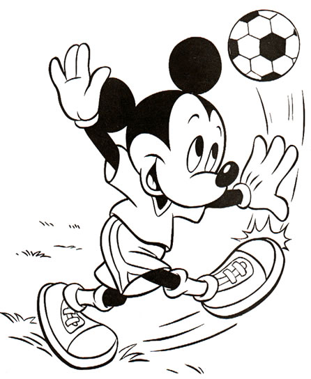 Coloriages mickey 1