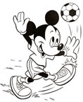 Coloriages mickey 1