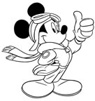 Coloriages mickey 4
