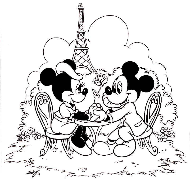 Coloriages minnie 2